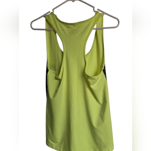 Beverly Hills Polo Club Yellow and Black Women's Racerback Athletic Large Top - Picture 2 of 5